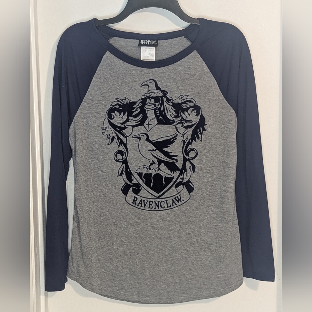 Harry Potter Ravenclaw Raglan Shirt Size XL